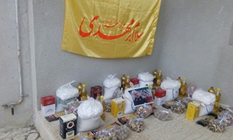 توزیع 24 بسته مواد غذایی بین نیازمندان شهرستان سلطانیه