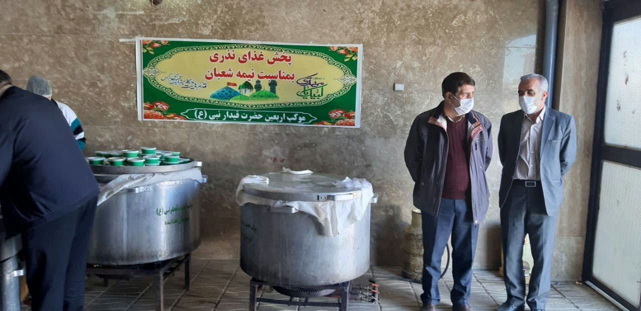 طبخ و توزیع هزار و 500 پرس غذای گرم بین نیازمندان شهرستان خابنده