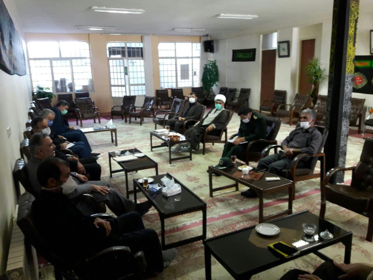 اولین جلسه هیئت امناء ستاد عتبات شهرستان ابهر برگزار شد