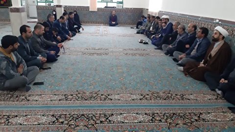 برگزاری نشست هم اندیشی و هماهنگی در بخش افشار شهرستان خدابنده