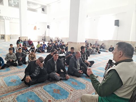 اهالی روستای ایلی بلاغ شهرستان ماهنشان ، میزبان پرچم متبرک حرم مطهر امام حسین(ع)