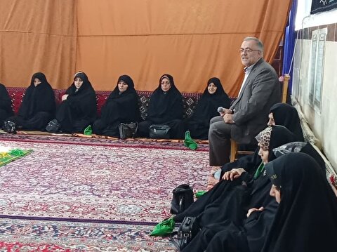 معرفی ستاد در جلسات مذهبی بانوان شهرستان ابهر