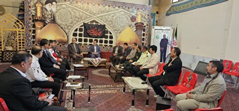 برگزاری جلسه کمیته اسکان ، تغذیه و مشارکتهای مردمی ستاد اربعین استان
