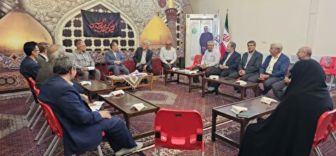 برگزاری جلسه قرارگاه اربعین ستاد توسعه و بازسازی عتبات عالیات استان زنجان