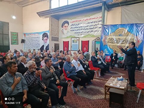برگزاری همایش فصلی خادمان ستاد توسعه و بازسازی عتبات عالیات شهرستان زنجان