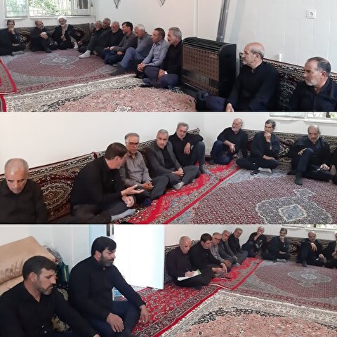 برگزاری جلسه هماهنگی و برنامه ریزی موکب حضرت قیدار نبی (ع) شهرستان خدابنده