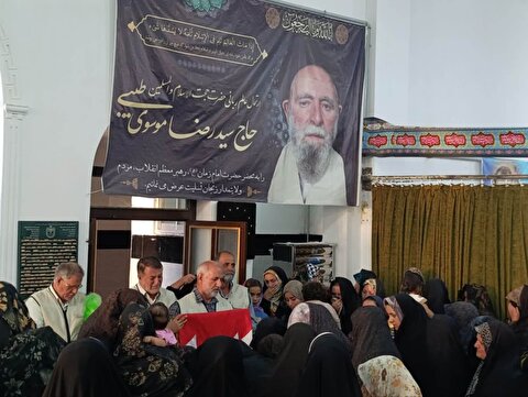 اهالی روستای اوچ طاش بخش انگوران شهرستان ماهنشان ، میزبان پرچم متبرک حرم مطهر امام حسین(ع)