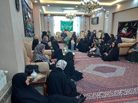 معرفی ستاد در روضه ها و جلسات مذهبی بانوان شهرستان زنجان