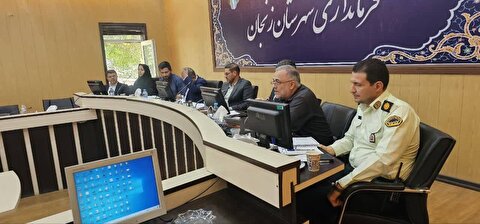 معرفی ستاد در جلسه دهیاران بخش مرکزی شهرستان زنجان