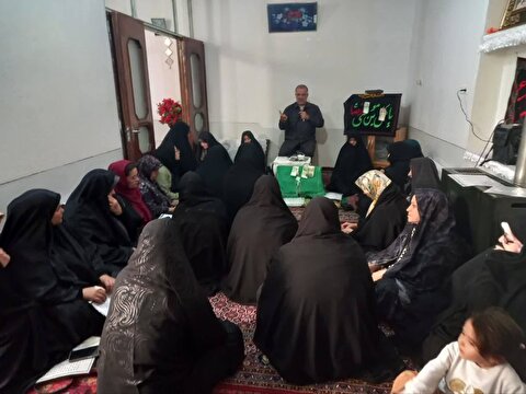 معرفی ستاد در روضه ها و جلسات مذهبی بانوان شهرستان زنجان