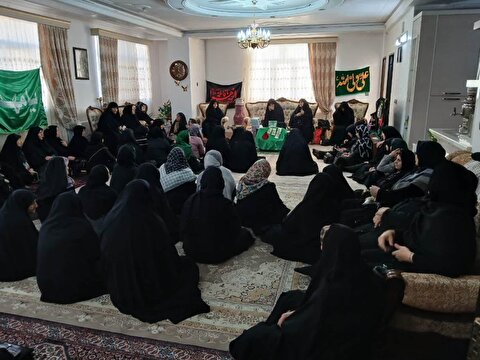 معرفی ستاد در جلسات و هیئات مذهبی بانوان شهر زنجان