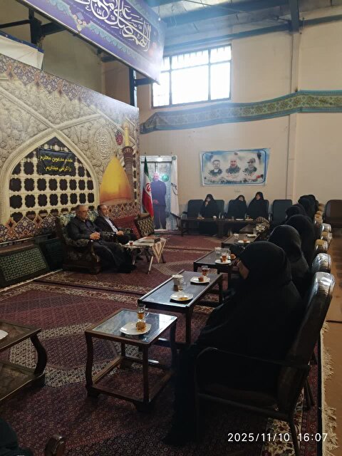 برگزاری جلسه هم اندیشی با بانوان پیشکسوت سپاه