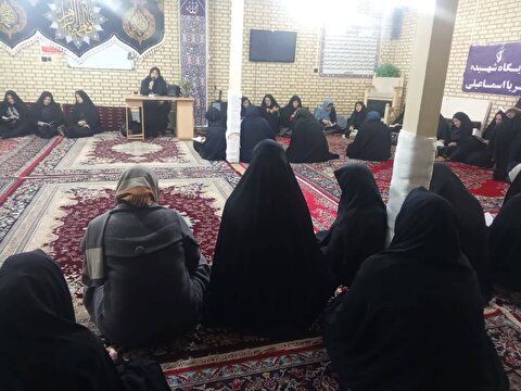 معرفی ستاد در مجالس و مراسمات مذهبی بانوان ابهر