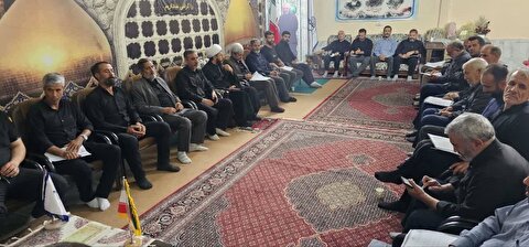 برگزاری جلسه هماهنگی مواکب اربعین استان زنجان